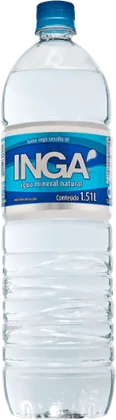 Garrafa de água mineral Ingá de 1,5 litro